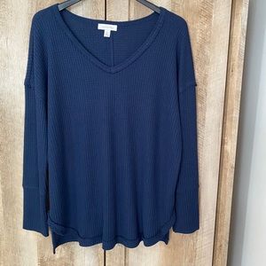 Vintage X America Light Weight Waffle Knit Top